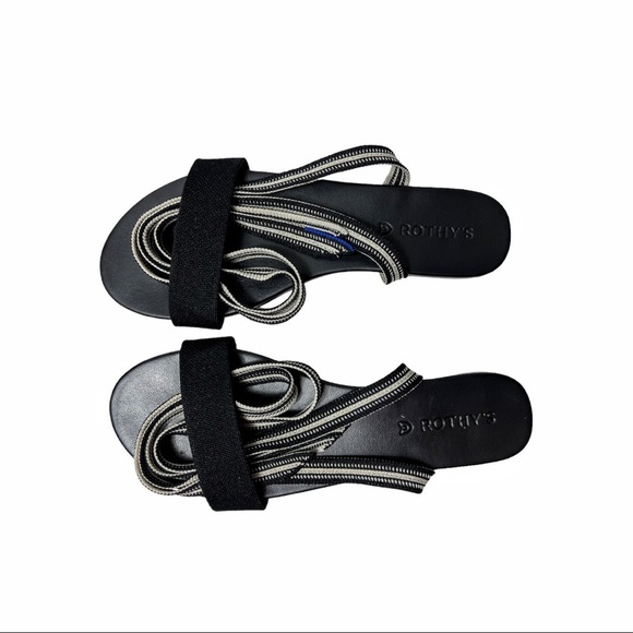 NWOT Rothy's The Wrap Sandal In Cosmos (Retired) - Picture 8 of 14